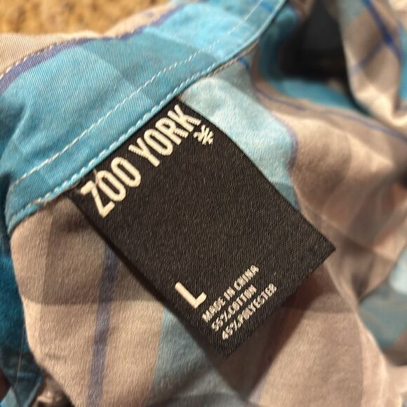 Zoo York Plaid Casual Button-Down - Picture 7 of 9